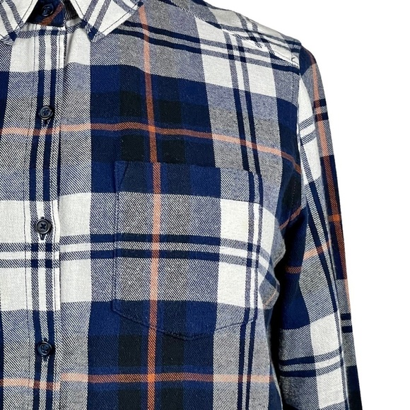 WOOLRICH HLT0669S COTTON PLAID LIGHTWEIGHT FLANNEL BUTTON DOWN SHIRT - Picture 11 of 14